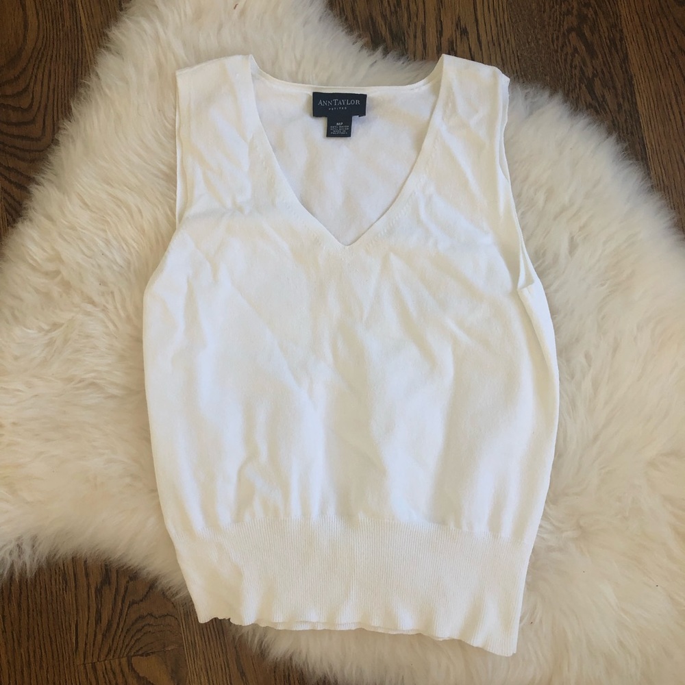 Vintage white tank top